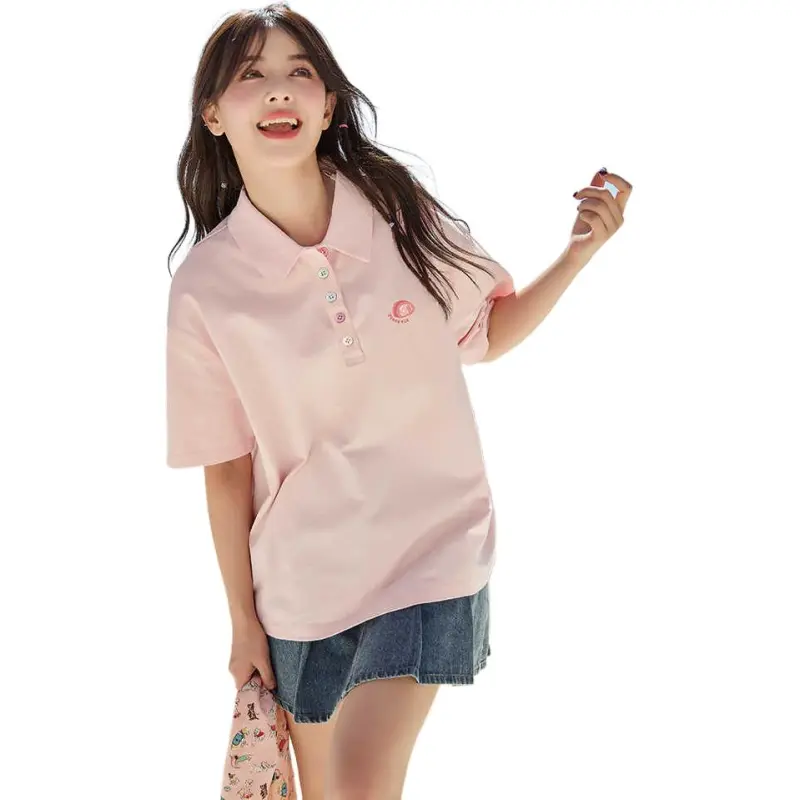 Tonlion Polo Shirts Women's-3