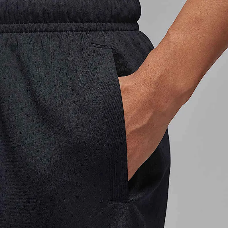 Jordan Sport Casual Shorts Men's Black/White-3