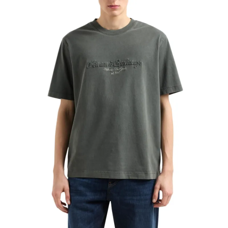 ARMANI EXCHANGEAE T Shirt Men's Gray-1