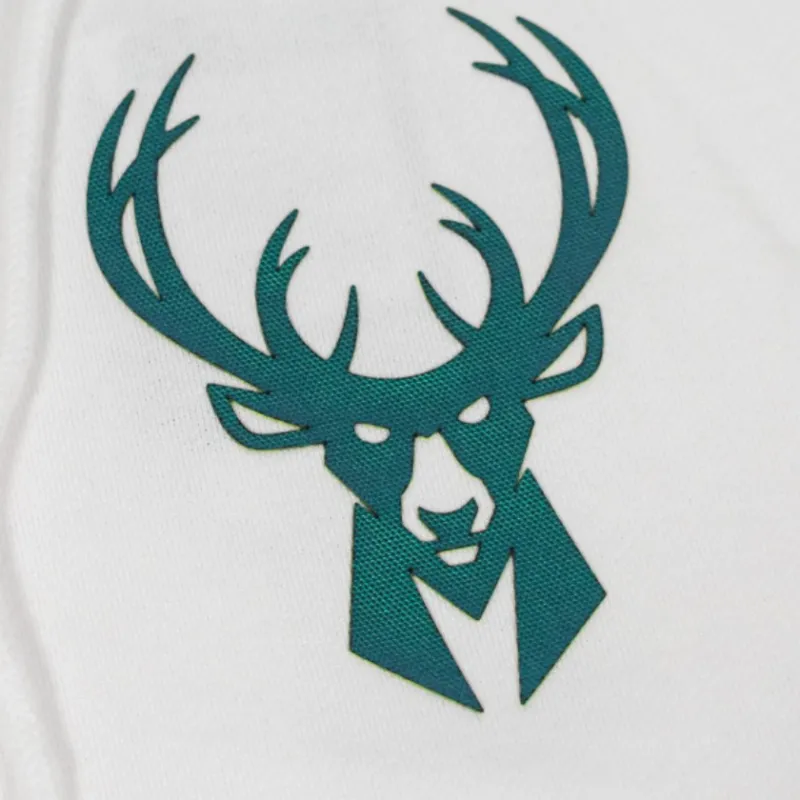 NBA Bucks Team Sweatshirts Men White-4