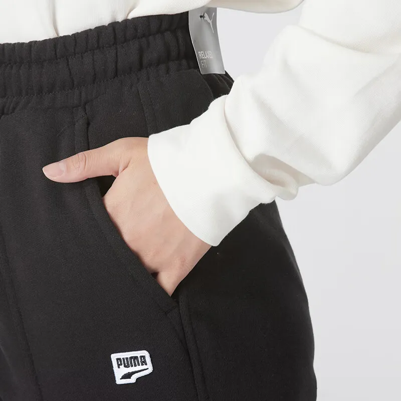 PUMA Knitted Sports Pants Women's Black-3