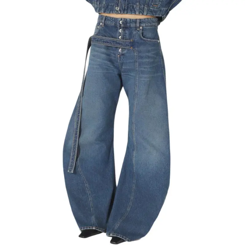 Jean Paul Gaultier Jeans Unisex Blue-5