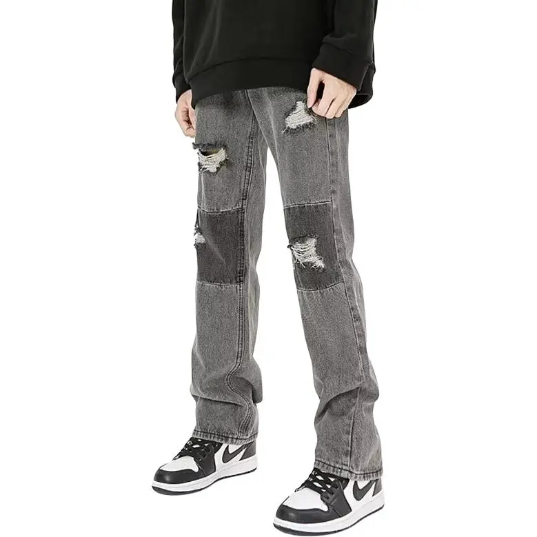 MGXEK Jeans Unisex Black-1