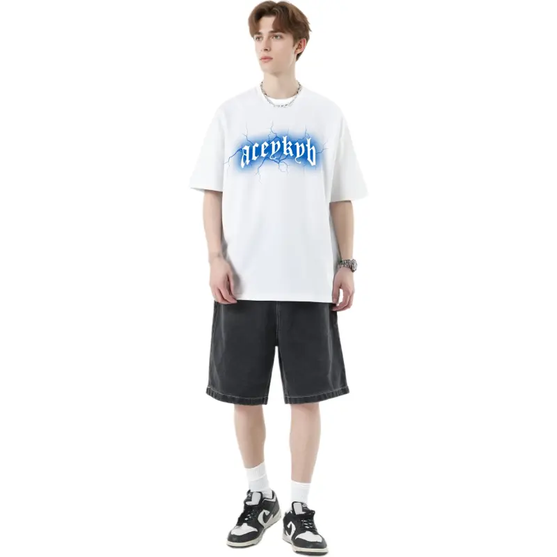 YK&YB T Shirts Unisex White-4