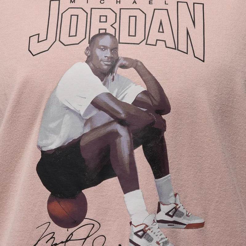 JORDAN Women's Oversized Graphic T-Shirt-1