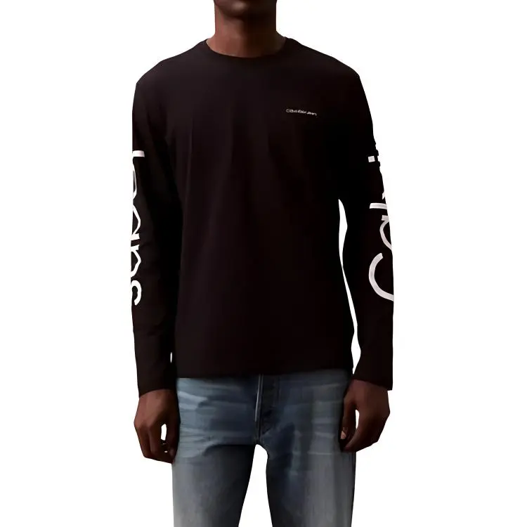 Calvin Klein Sweatshirts Men Black-4