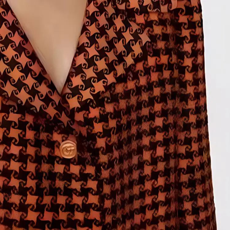 GUCCI 10's Houndstooth Jacket-4