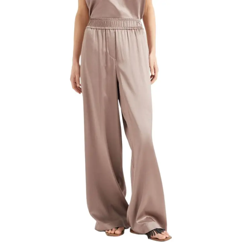 Brunello Cucinelli Palazzo Straight Leg Pants-2