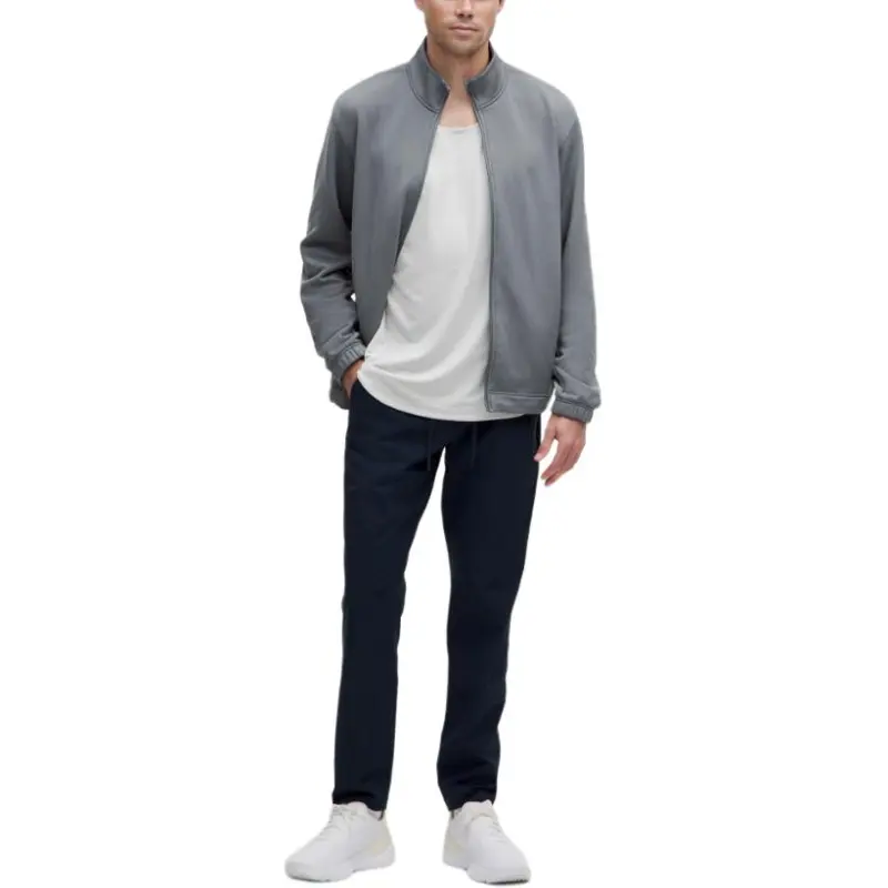 Lululemon Zeroed In Track Jacket Fleece Jackets Coats Men's Black-7