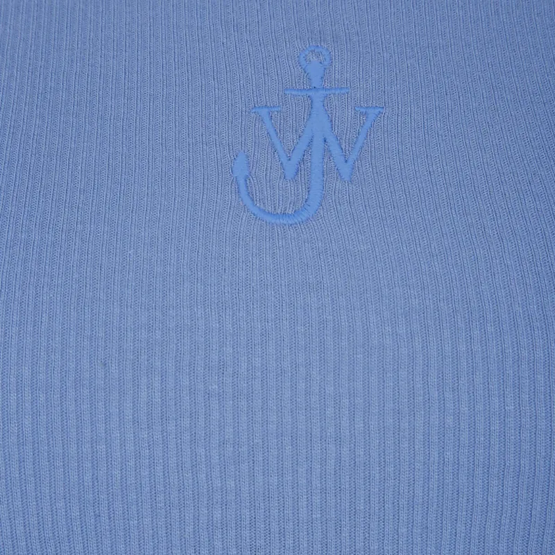 JW Anderson Logo Embroidered Twisted Strap Maxi Dress-2