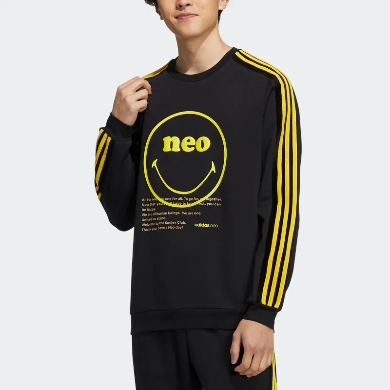 Adidas Neo Sweatshirts Men Black-2