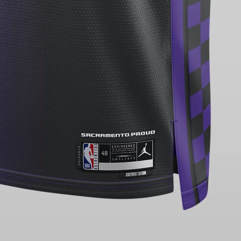 Jordan Sacramento Kings 2023/24 Statement Edition Men's Jordan Dri FIT Nba Swingman Jersey-2