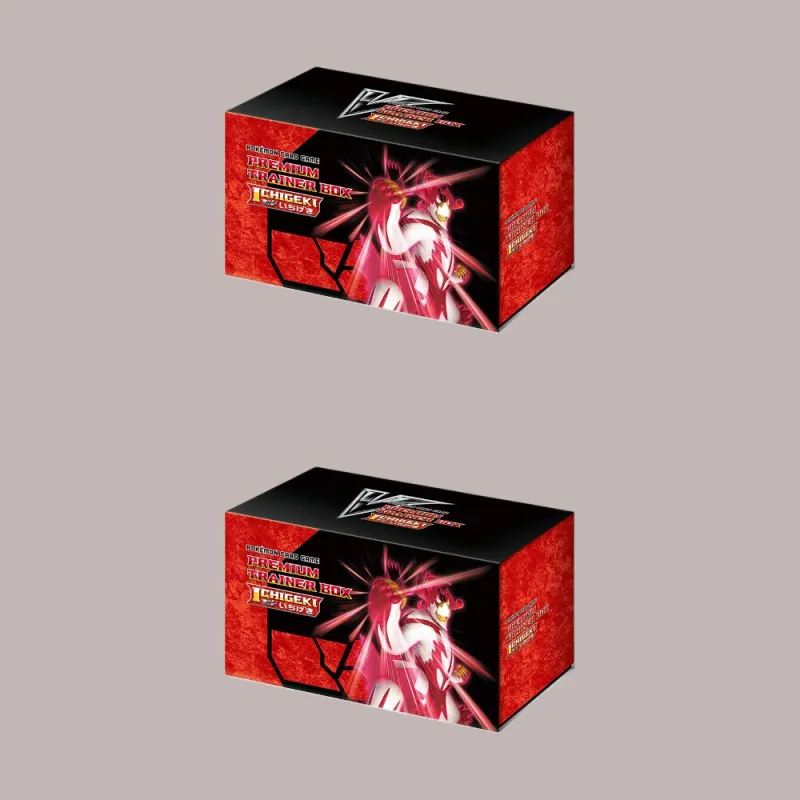 POKEMON Card Game Sword & Shield Premium Training Box ICHIGEKI Red Card Accessories 1 Box-1