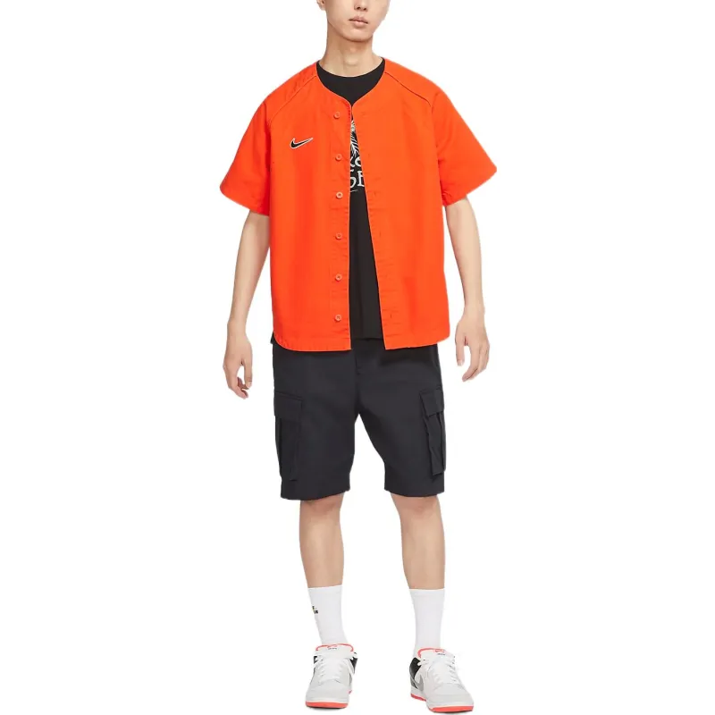 Nike Baseball Jerseys Unisex Orange-2