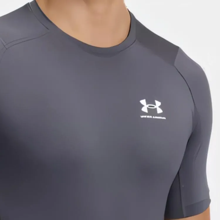 Under Armour HeatGear T Shirt Men's Gray-3