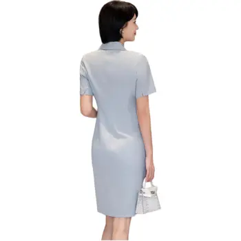 ONE SHALLOW Short Sleeved Dresses Women's Pasture Green