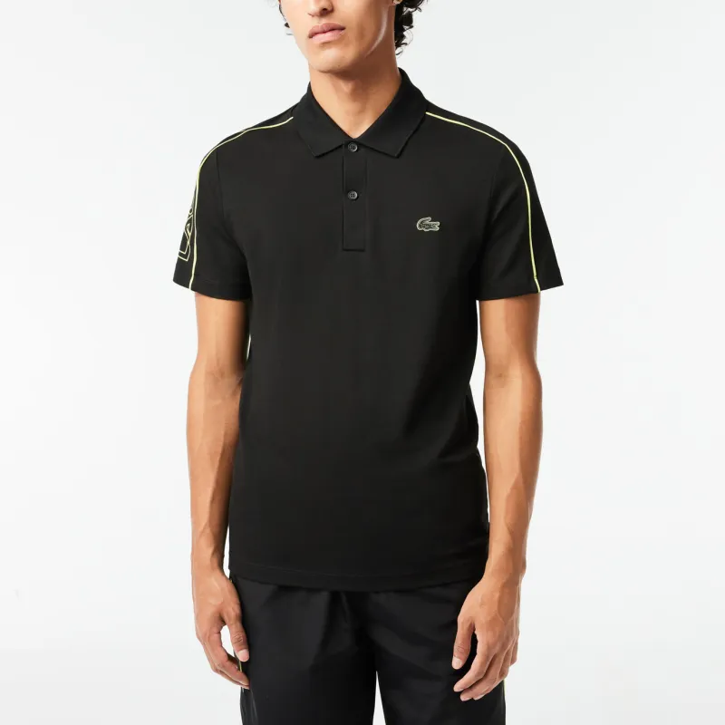 LACOSTE Movement Logo-print Cotton Polo Shirt-3