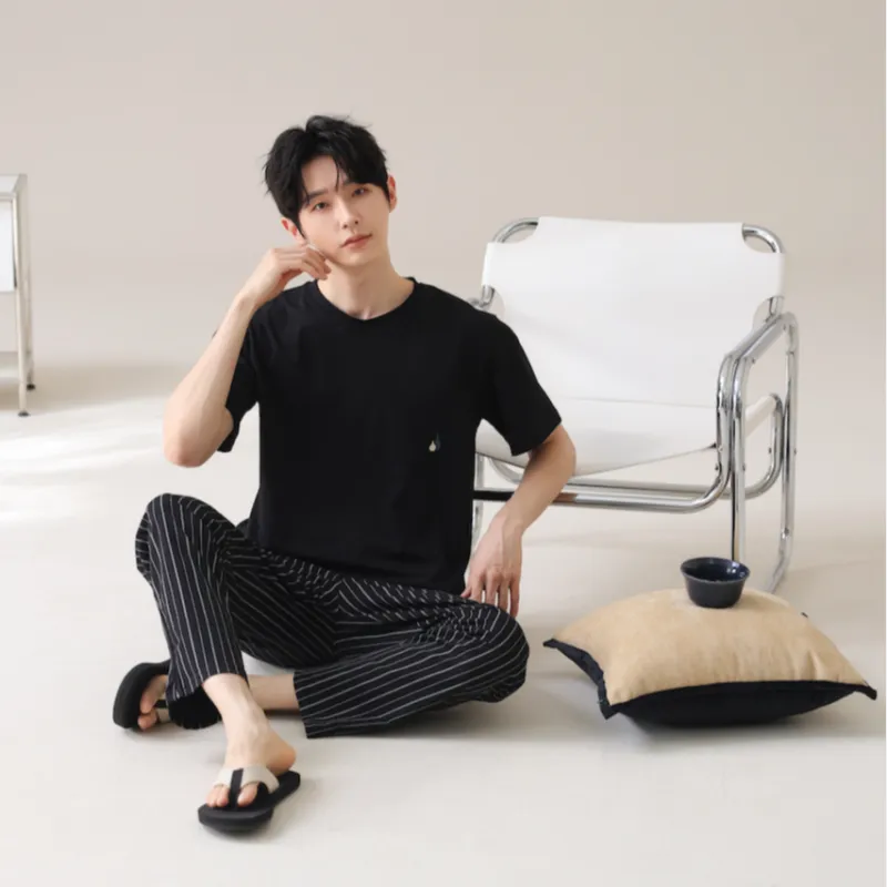 HUADAOJI Men Pajama Sets-1