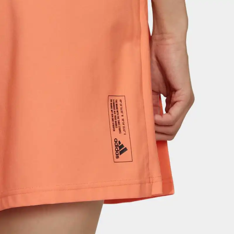 Adidas Casual Shorts Women's Coral Pink-4
