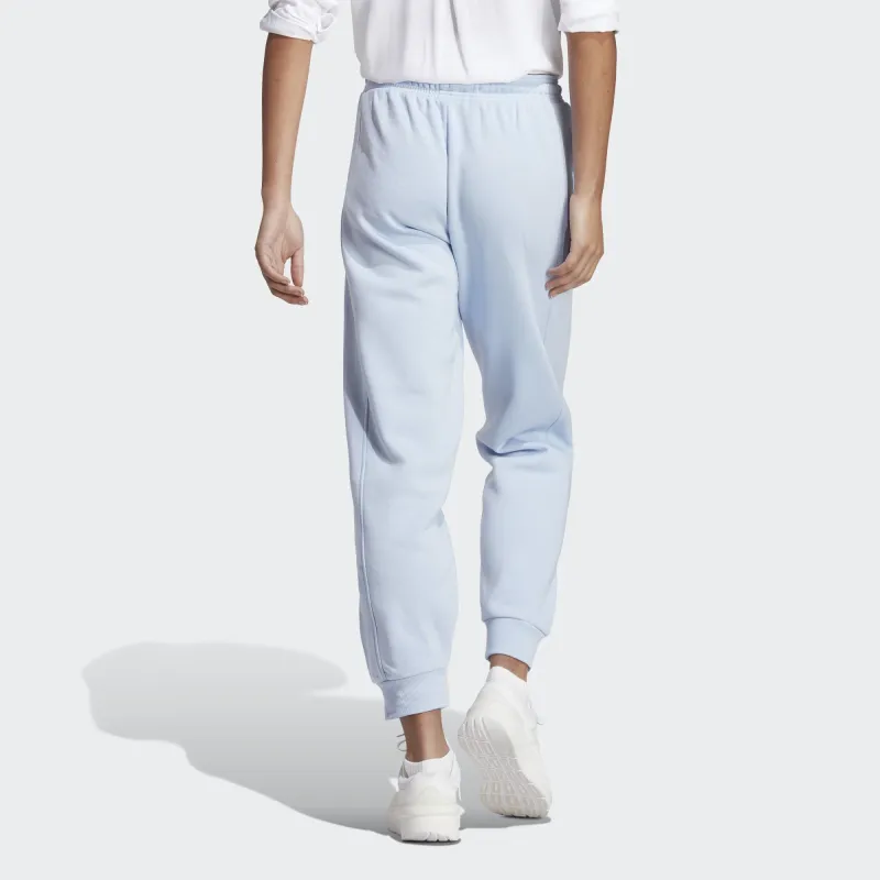 Adidas Knitted Sweatpants Women's Light Blue-3