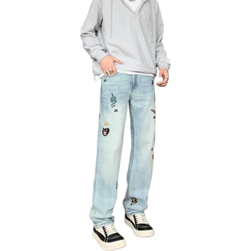 FCMM Jeans Unisex Denim Blue-5