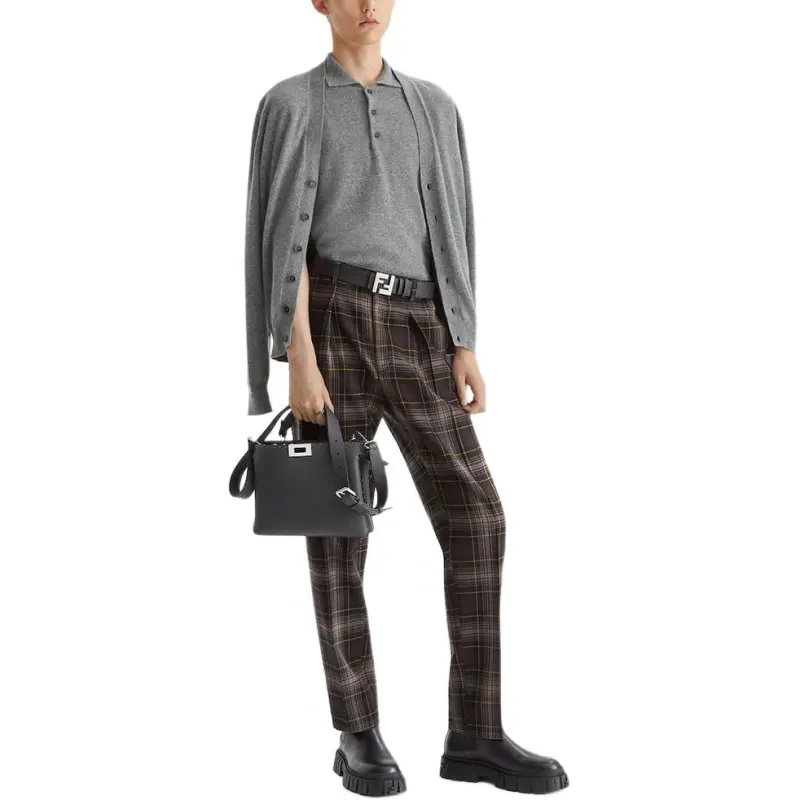 FENDI Button Up Knitted Cardigan-2