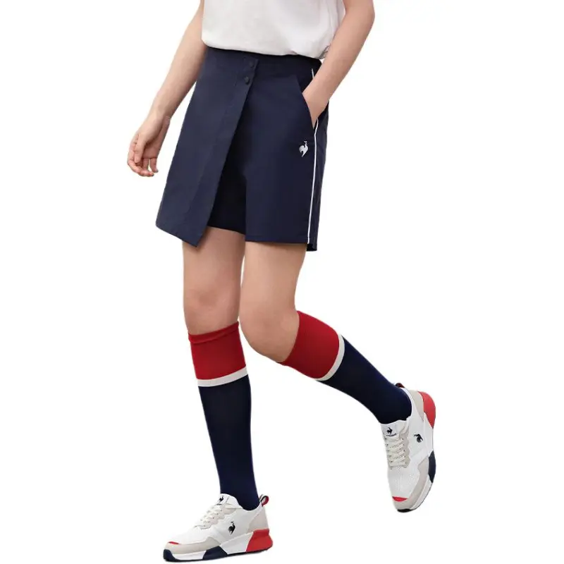 Le Coq Sportif Casual Shorts Women's Navy Blue-5