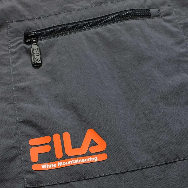 FILA x White Mountaineering Overalls Women's Rusty Iron Gray-2