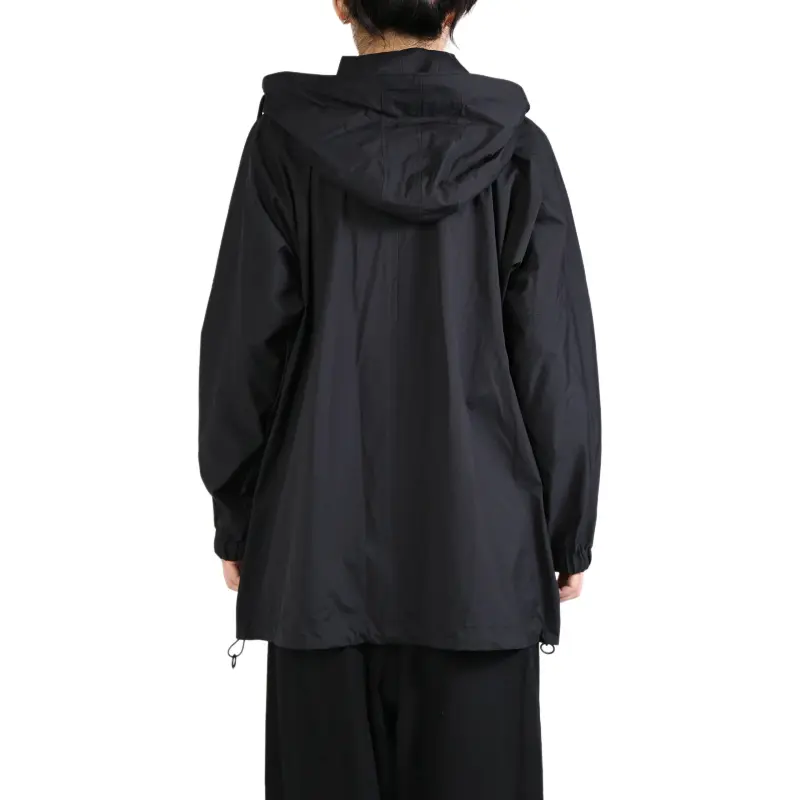 Yohji Yamamoto Regulation Double Zip Hoodie 'Black'-1