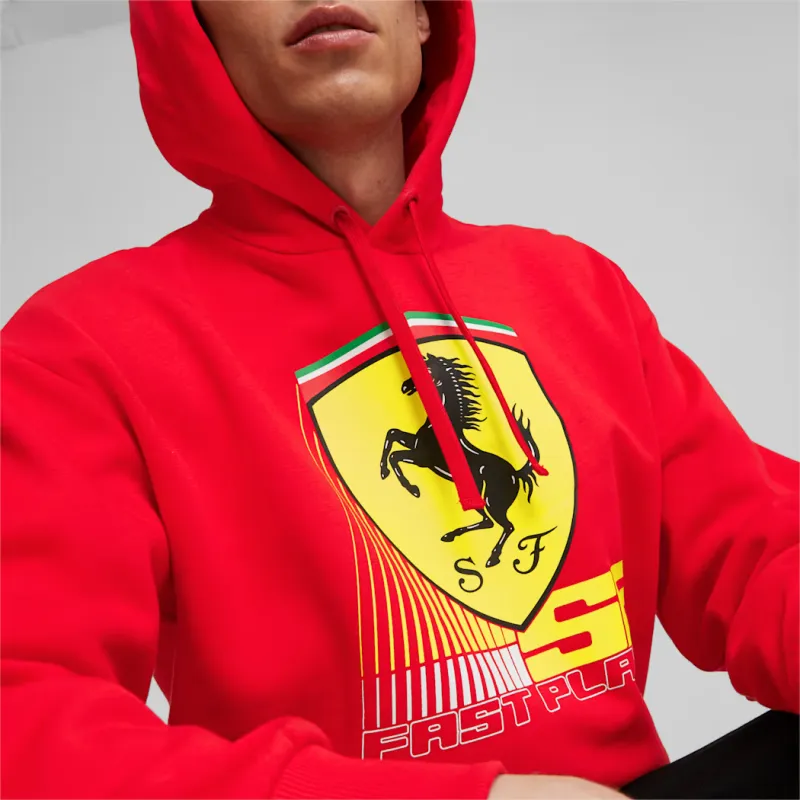 PUMA Ferrari Sweatshirt Men's Red-5
