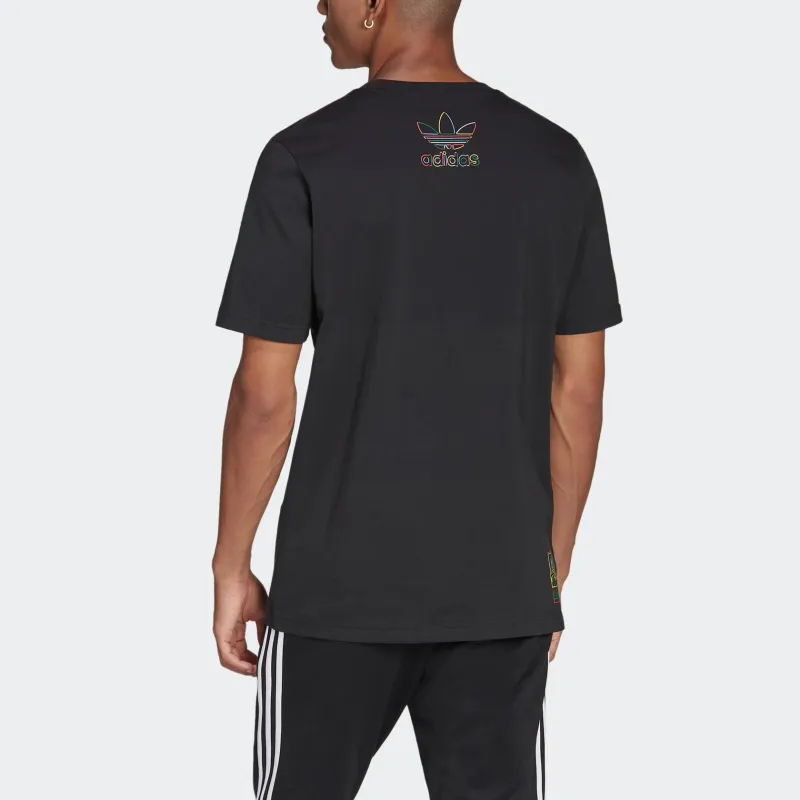 Adidas Originals x Disney T Shirt Men's Black-3