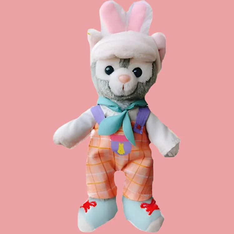 Disney Gelatoni 2021 Spring Easter Dolls Plush Pendant Small Size Tall Shanghai Disney-3