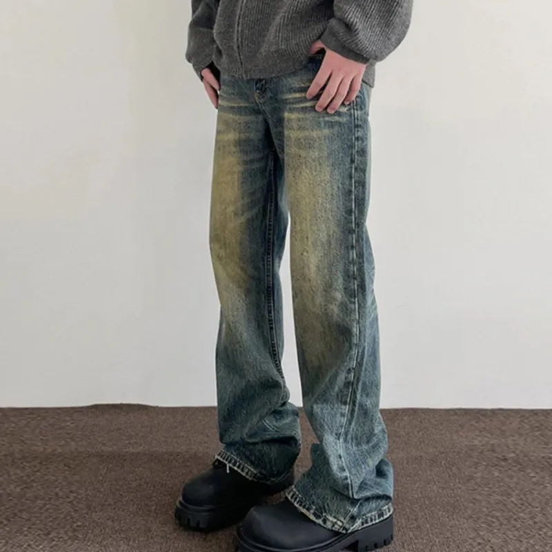 HLPT Jeans Unisex Vintage Blue-4