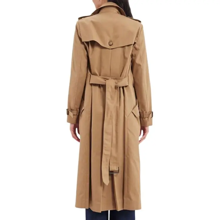 INES DE LA FRESSANGE Trench Coat Women's Apricot-3