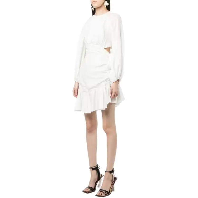 Zimmermann Long-Sleeved Dresses Women's White-4