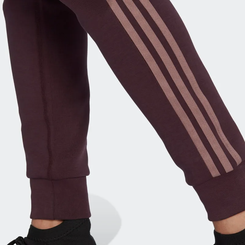 Adidas Knitted Sweatpants Women's Dark Reddish Purple-4