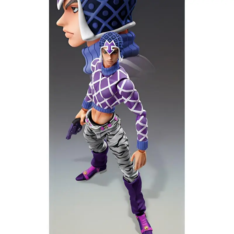 MEDICOS Gado Mista Medicos Highly Articulated JoJo's Bizarre Adventure Wonder Adventure Gold Wind 15cm Scale Figures-2