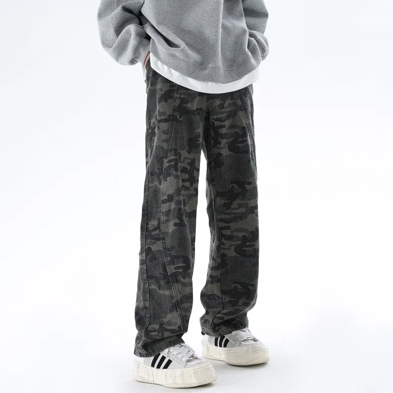 DARK HORSE SS24 Jeans Unisex Camouflage-5