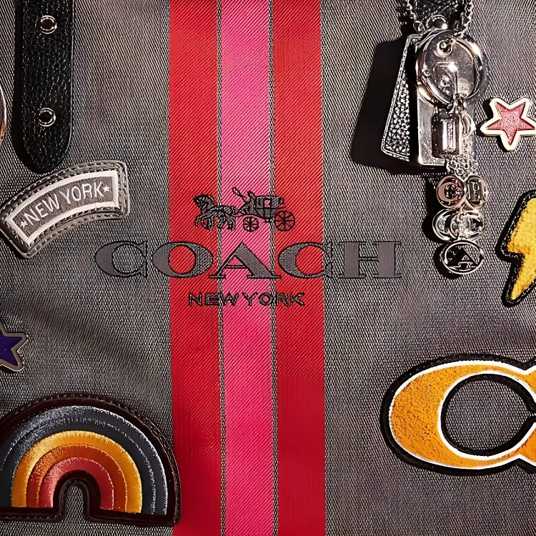 COACH City Zip Tote Handbags-3