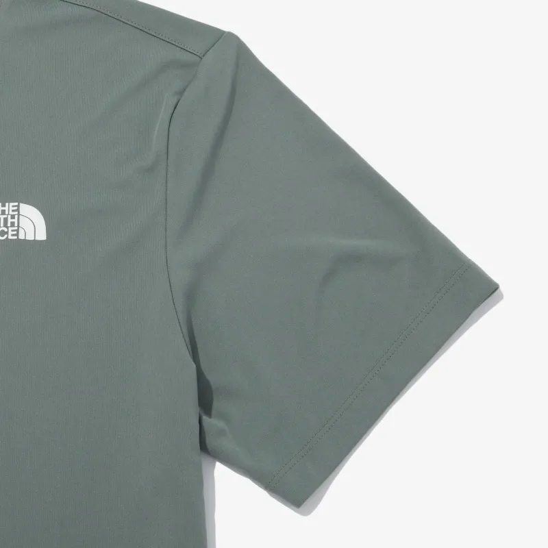 THE NORTH FACE Camping T Shirt Unisex Green-3