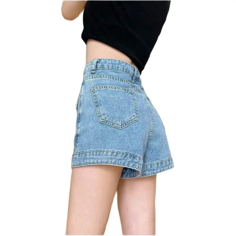 Ordifen Denim Short Skirts Women's-1