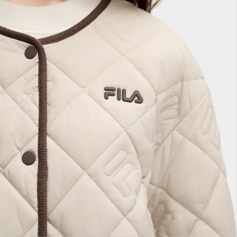 FILA Puffer Jacket Women's Light Yellow-9