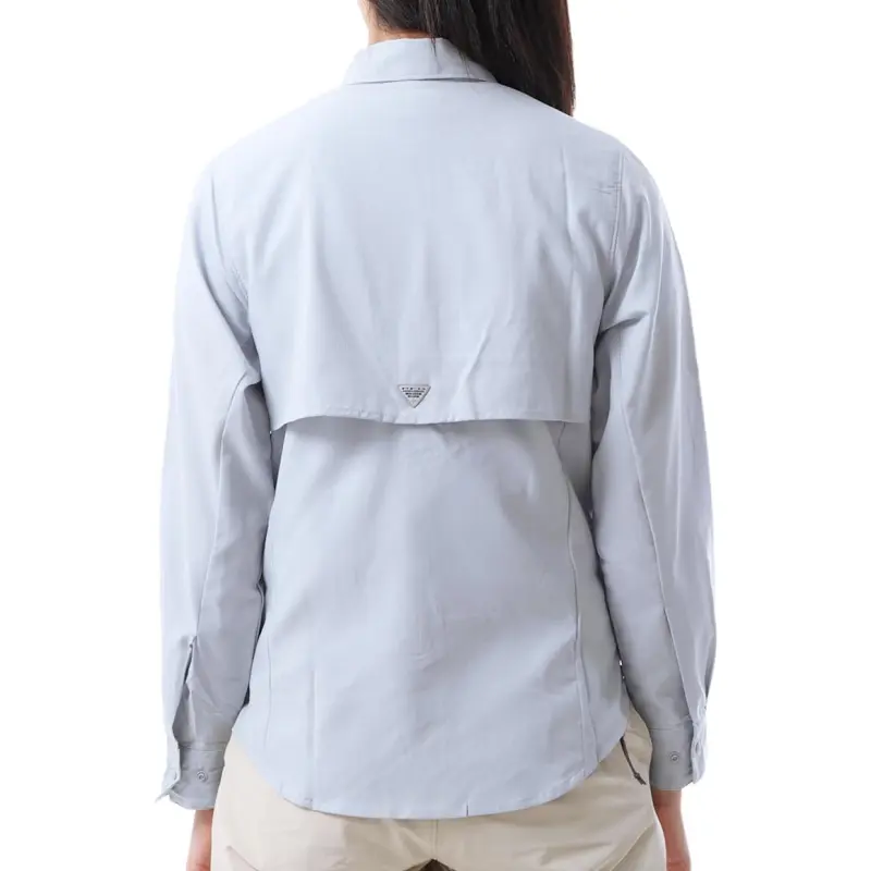 Columbia Shirt Women's Light Blue-1