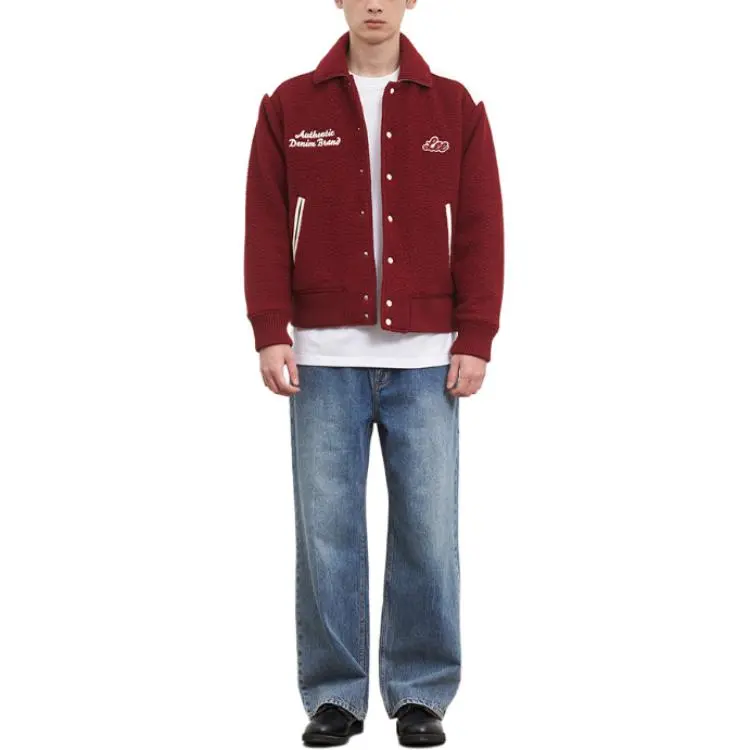 Lee Jackets Coats Men's Burgundy-2