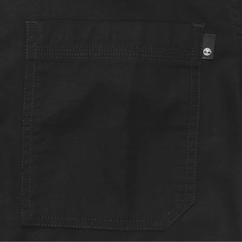 Timberland SS24 Shirt Men's Black-2