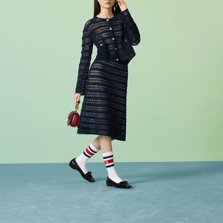 GUCCI Knitwear Women's Dark Blue-3