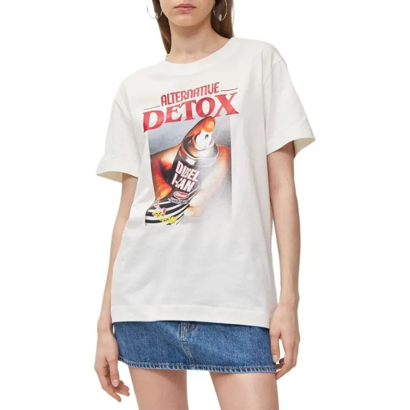 DIESEL T Shirts Women's White-2