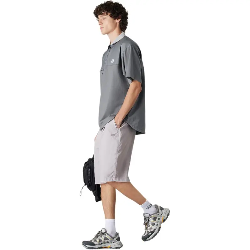 THE NORTH FACE Polo Shirt Men's Pearl Gray-3