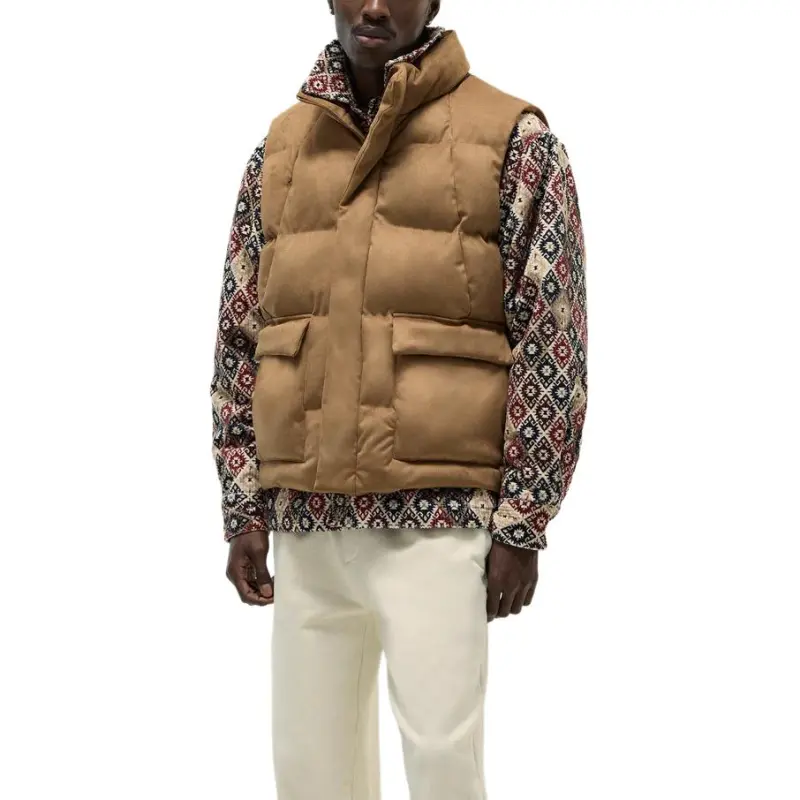 KITH Bonded Microsuede Midi Vest-2