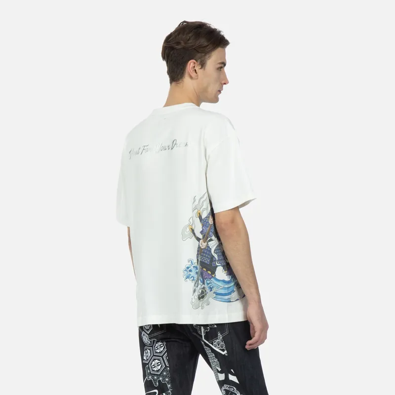 EVISU T Shirts Men White-3